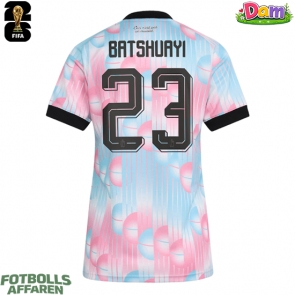 Belgien Michy Batshuayi #23 Bortatröja Kvinnor VM 2026 Kortärmad